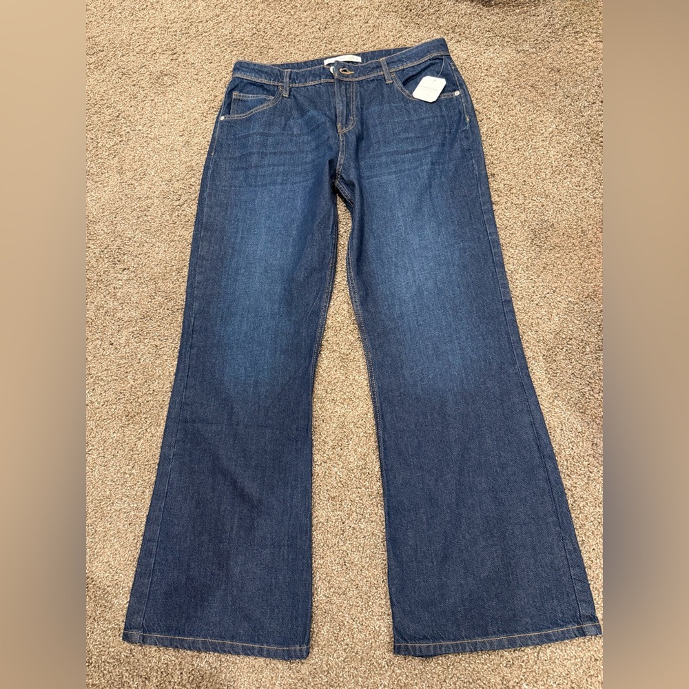 Altar'd State Dark Blue Flare Jeans